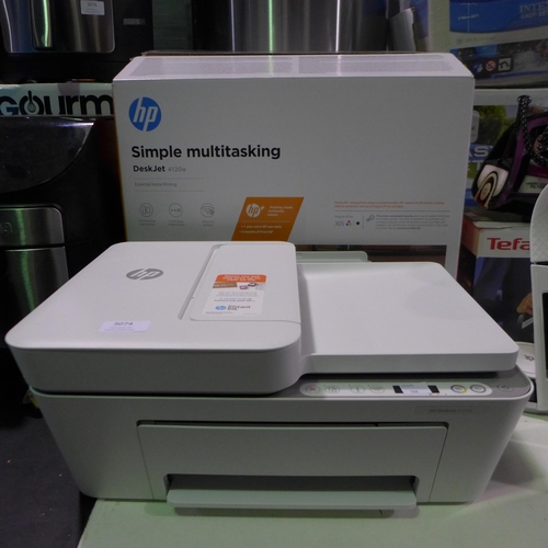 3074 - HP Deskjet 4120E All In One Printer  (308-196) * This lot is subject to VAT