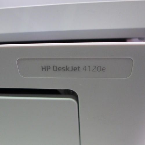 3074 - HP Deskjet 4120E All In One Printer  (308-196) * This lot is subject to VAT