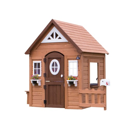 1520 - Two BYD Aspen Playhouses, original RRP £249.99 + VAT each - not checked or tested (4191-24) * This l... 