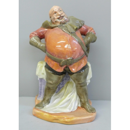 601 - A Royal Doulton figure, Falstaff HN2054