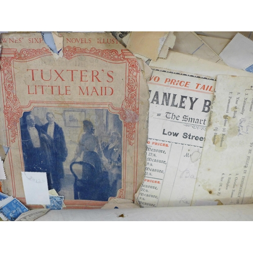 680 - A box of correspondence relating to the Rose Family and their business at The Crown, Old Dalby, earl... 