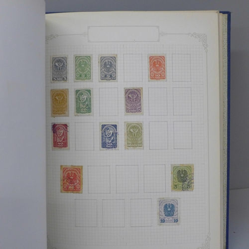 694 - An album of British and foreign stamps