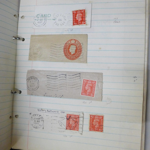 711 - Stamps; a box of stamps, covers, etc., loose and in albums