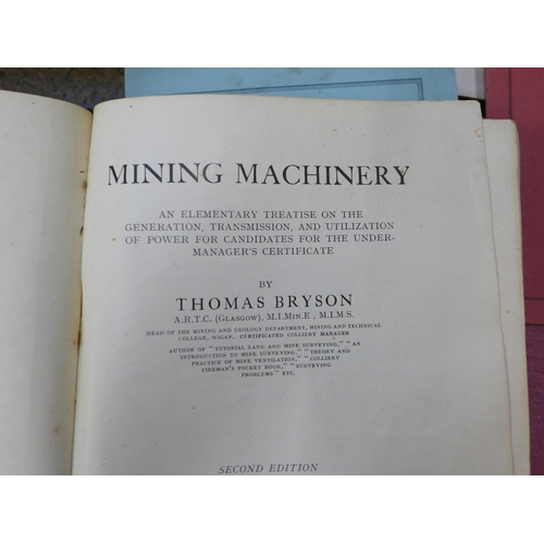 719 - Mining ephemera including one volume, Science and Art of Mining, 184192