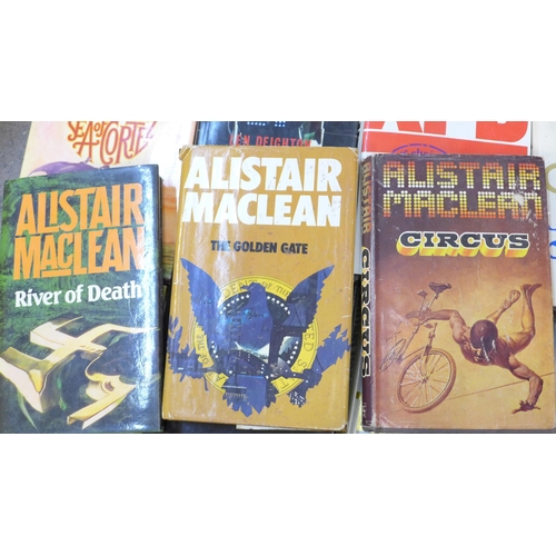 723 - A collection of nineteen First Edition hardback novels complete with dust jackets from the following... 