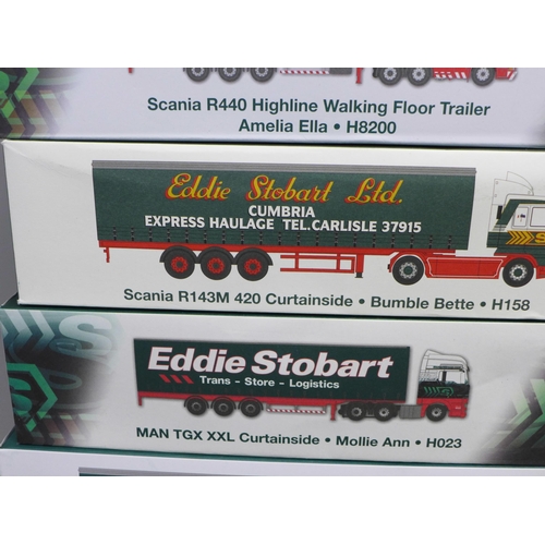 757 - Eleven Atlas Edition Eddie Stobart trucks and lorries