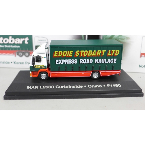 757 - Eleven Atlas Edition Eddie Stobart trucks and lorries