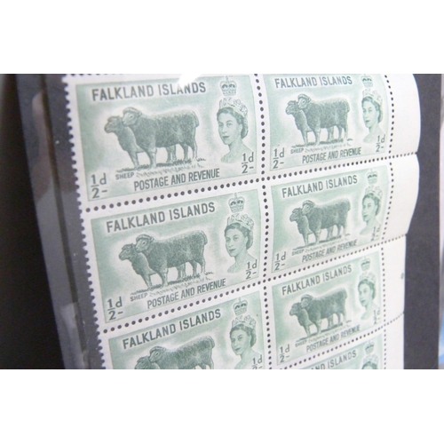 830 - Stamps; a box of stamps on stock cards and in packets