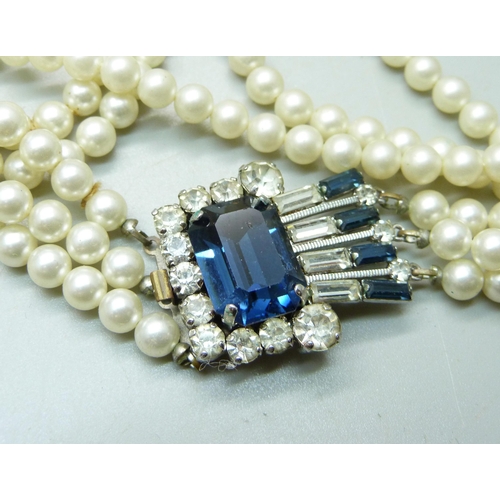 925 - Faux pearl jewellery