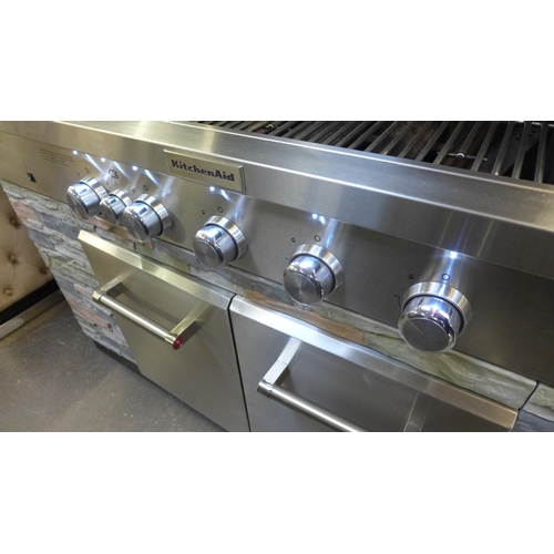 1422 - Kitchenaid Nine Burner Island Grill, original RRP £2333.33 + VAT (4191-27) * This lot is subject to ... 