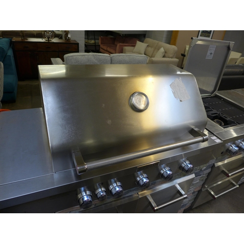 1422 - Kitchenaid Nine Burner Island Grill, original RRP £2333.33 + VAT (4191-27) * This lot is subject to ... 