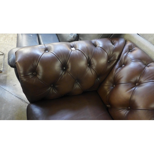 1436 - Allington Brown Leather Chair, original RRP £958.33 + VAT (4191-20) * This lot is subject to VAT