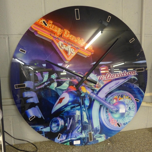 1443 - A Harley-Davidson wall clock