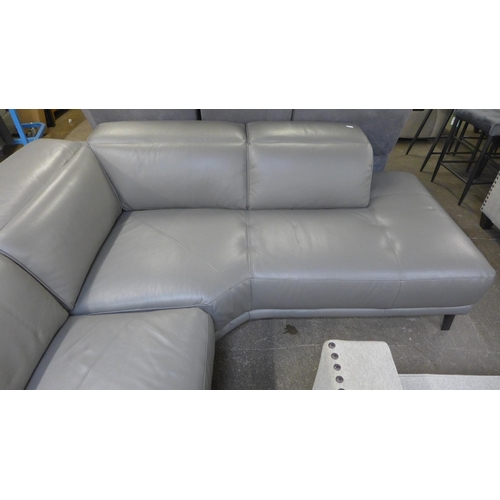 1455 - Kuka Rachel Winter RHF Sectional Sofa, original RRP £1999.99 + VAT - damaged recliner section (4191-... 