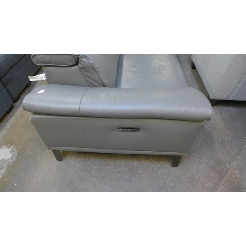 1455 - Kuka Rachel Winter RHF Sectional Sofa, original RRP £1999.99 + VAT - damaged recliner section (4191-... 