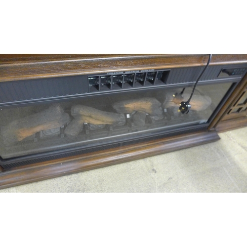 1506 - Everett Media Mantel Fireplace, original RRP £541.66 + VAT - damaged side (4191-18) * This lot is su... 