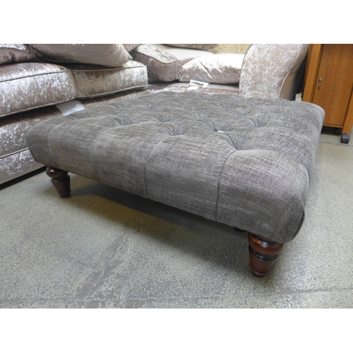 1521 - A John Lewis large Chesterfield style footstool