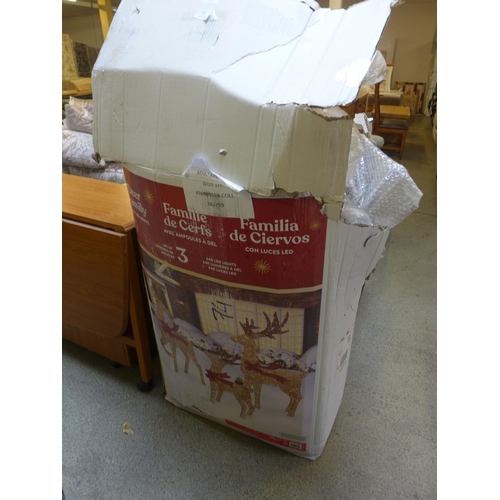 1526 - LED Set of 3 Deer, original RRP £166.65 + VAT (4191-35) - boxed, not checked* This lot is subject to... 