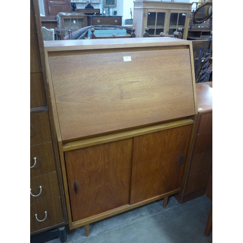 100 - A teak bureau