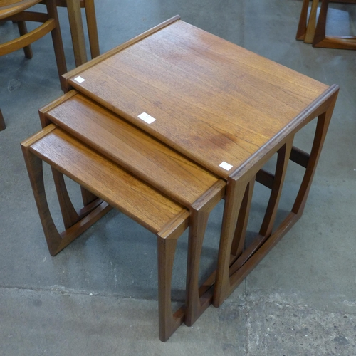 13 - A G-Plan Quadrille teak nest of tables