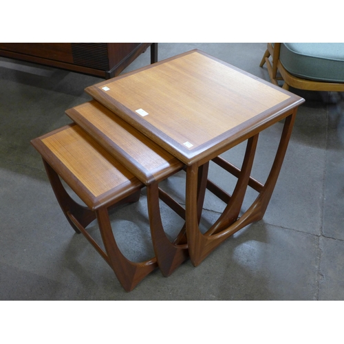 3 - A G-Plan Astro teak nest of tables