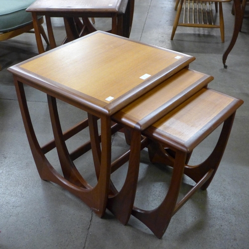 3 - A G-Plan Astro teak nest of tables