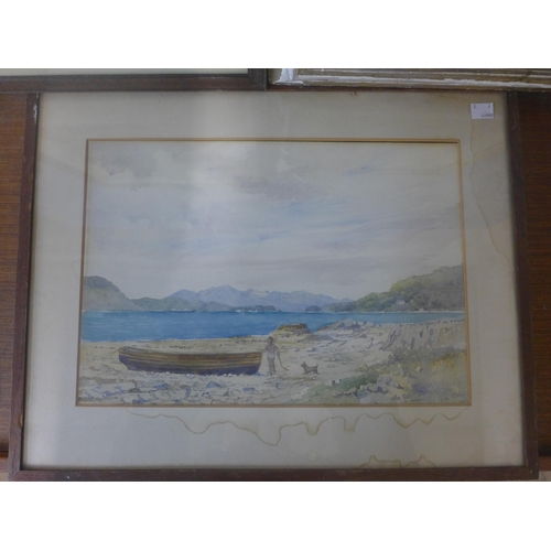308 - Three assorted 19th Century English School watercolours