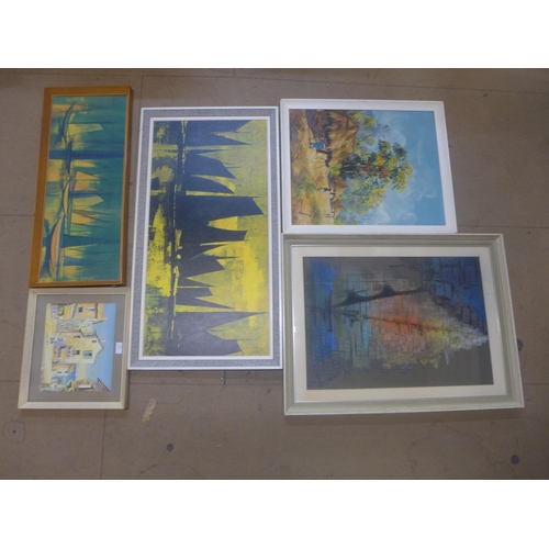 320 - Assorted prints