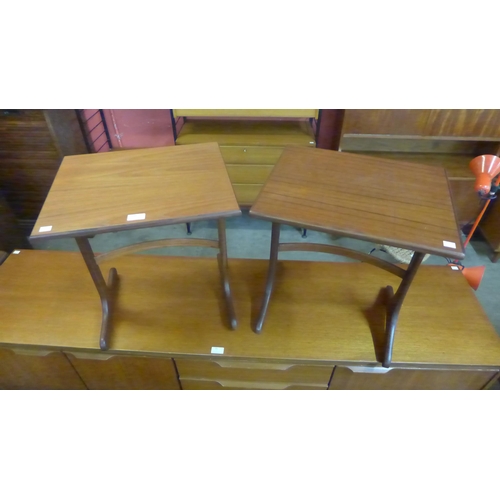 49 - A pair of G-Plan Fresco teak occasional tables