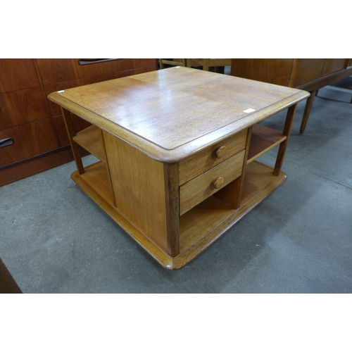 58 - A Nathan teak Pandora's box coffee table