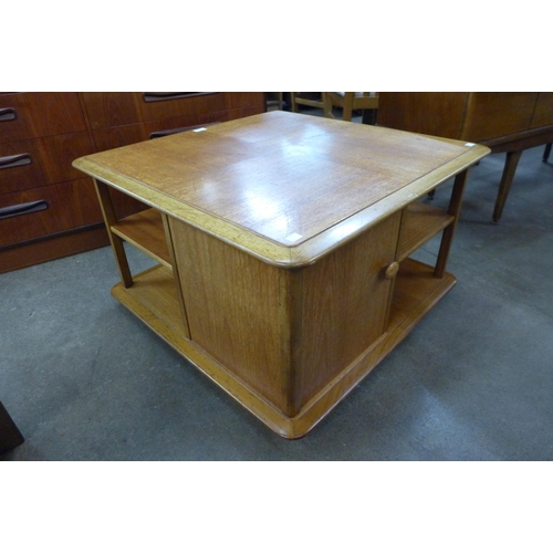 58 - A Nathan teak Pandora's box coffee table