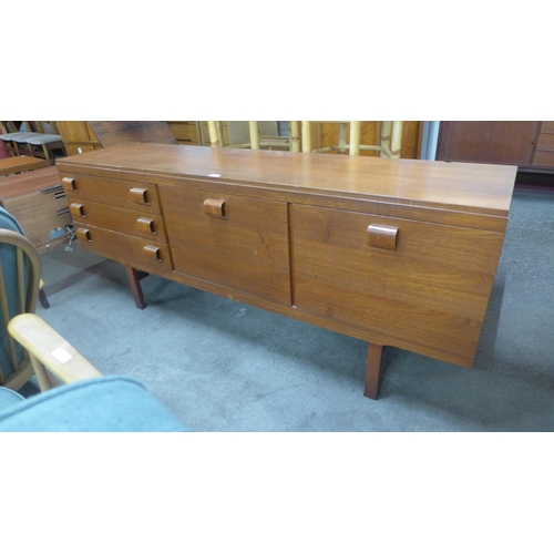 91 - A teak sideboard