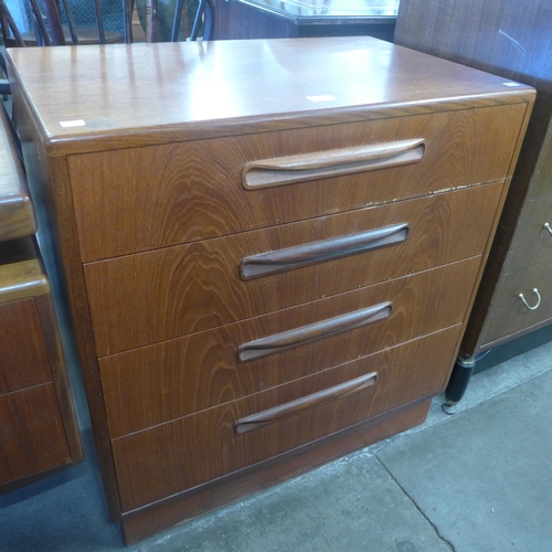 97 - A G-Plan Fresco teak chest of drawers