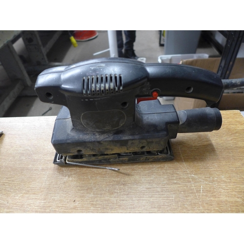 2052 - 4 Assorted power tools- Ryobi ws-512 power saw, xtream palm sander and two other sanders