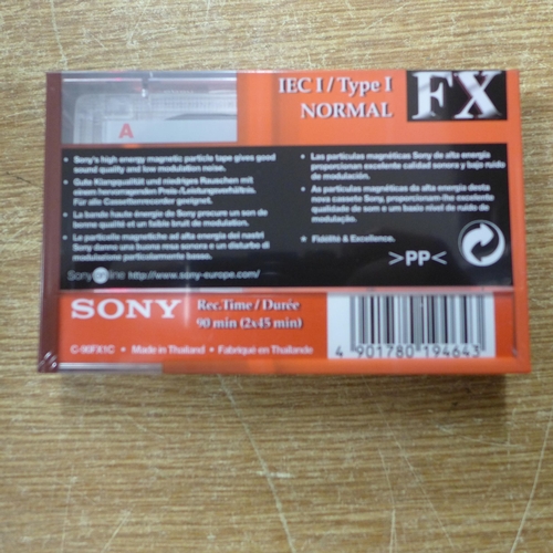 2081 - A box of approx. Fifty Sony FX blank cassette tapes