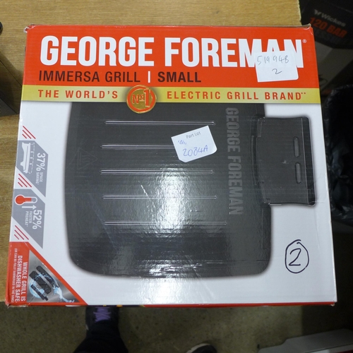 2084 - A George Foreman grill - unused