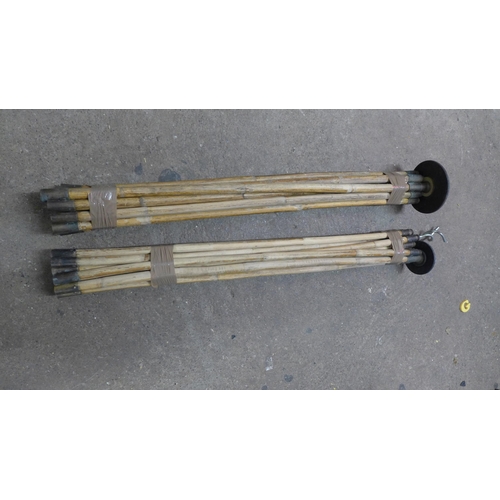 2230 - 2 Sets of drain rods