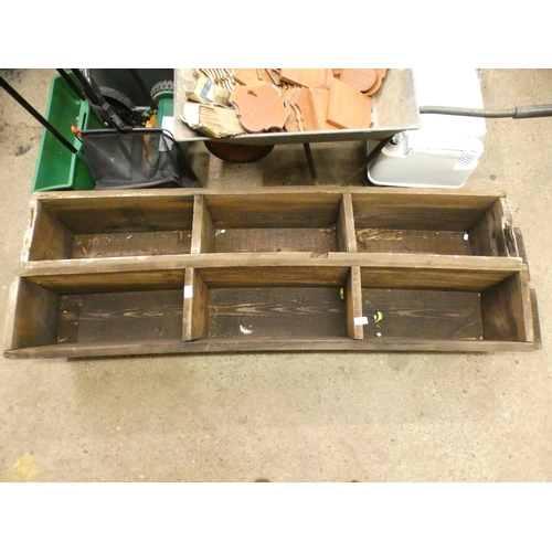 2345 - Two 6ft wooden planters