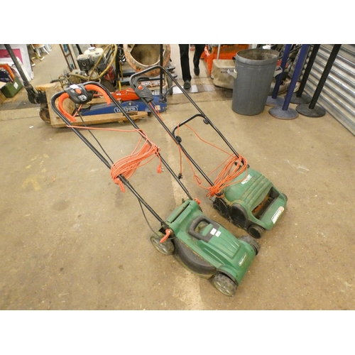 2348 - A Qualcast Concorde 32 lawn mower and one other Qualcast lawn mower