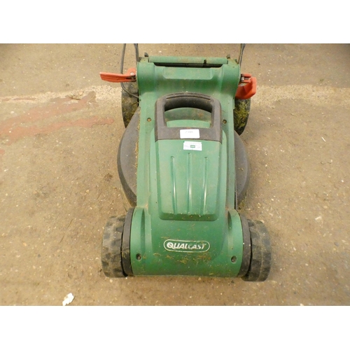 2348 - A Qualcast Concorde 32 lawn mower and one other Qualcast lawn mower