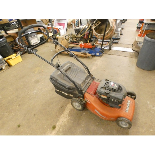 2349 - A Mountfield M6-PD petrol self-propelled lawn mower with collector - W