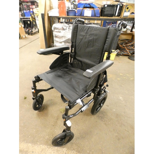 2353 - An Invacare Action 2NG small wheeled wheelchair (no footrests)