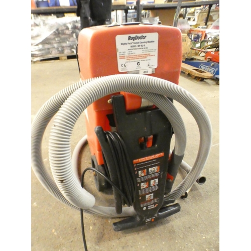 2355 - A Rug Doctor E2-1MP-R industrial carpet cleaner - 225 hours of use - W