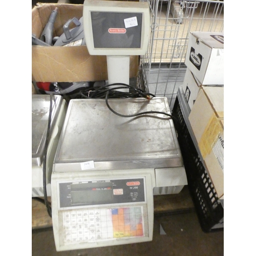 2478 - Two M200 Avery Berket butcher's scales and one other