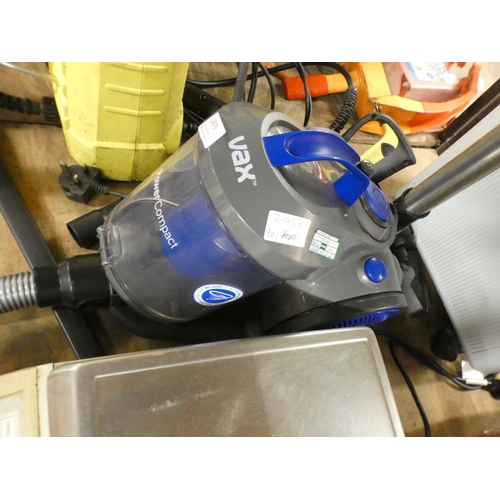 2479 - A Vax Power Compact cylinder vacuum cleaner