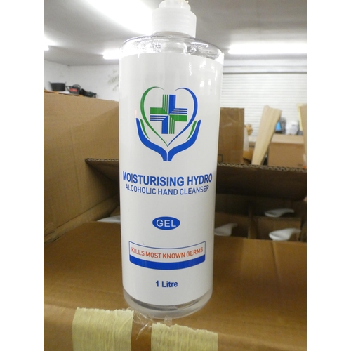 2511 - A box of 16 x 1 litre Moisturizing Hydro Alcoholic Hand Cleaner