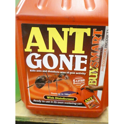 2517 - 3 x 5ltr of Ant Gone - unused