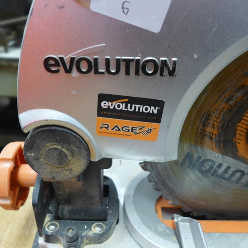 2002 - An Evolution Range 2B 240v chop saw