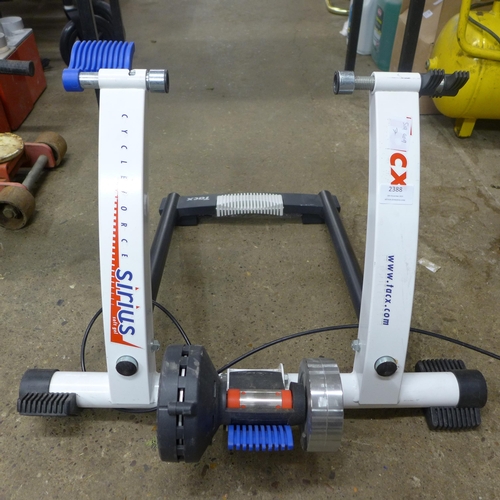 2388 - A Tufx bike turbo trainer