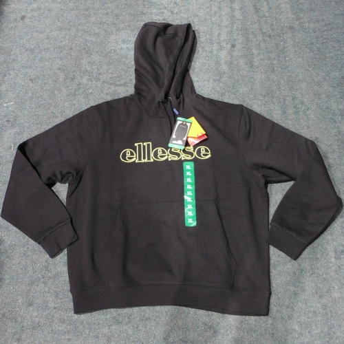 3299 - Five women's black Ellesse hoodies - size XL * this lot is subject to VAT